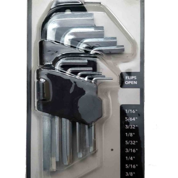 9 Piece Hex Key Set Keys NEW - Picture 1 of 1